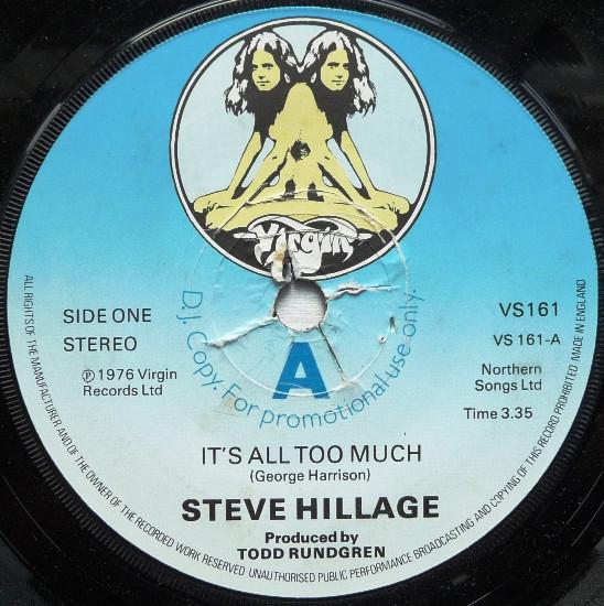 Steve Hillage - It's All Too Much