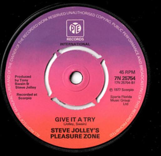 Steve Jolley's Pleasure Zone - Love Made A Fool Of Me