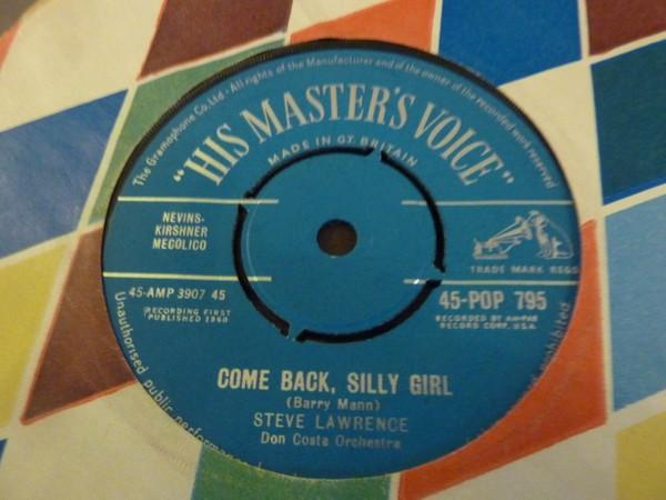 Steve Lawrence (2) - Come Back, Silly Girl