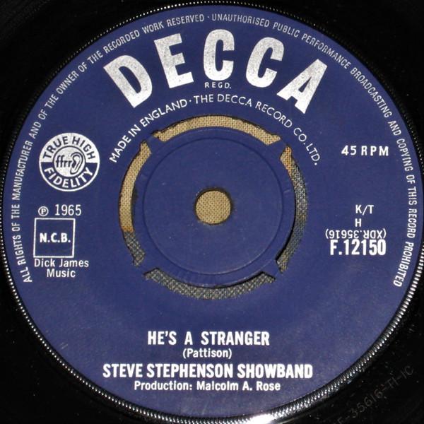 Steve Stephenson Showband - He's A Stranger