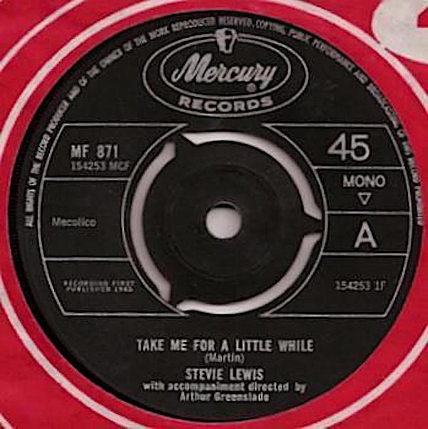 Stevie Lewis - Take Me For A Little While