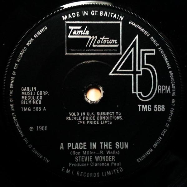 Stevie Wonder - A Place In The Sun / Sylvia