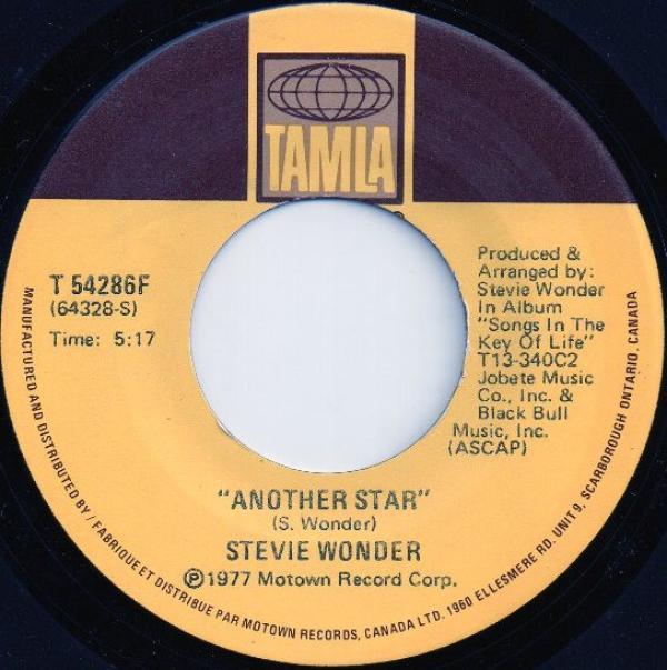 Stevie Wonder - Another Star / Creepin'