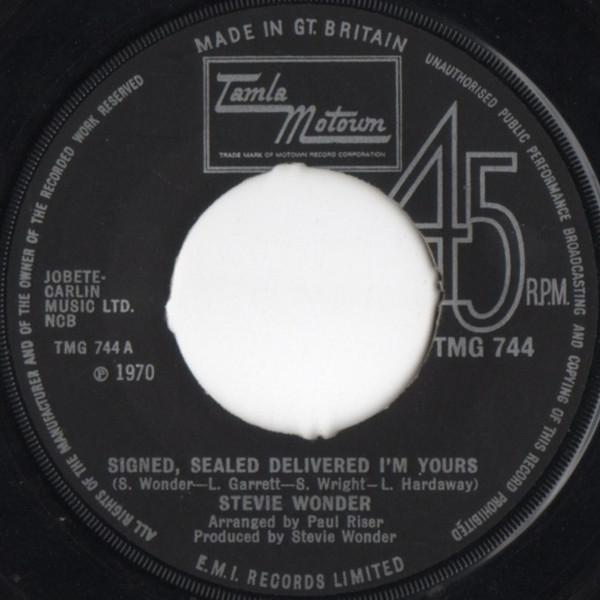 Stevie Wonder - Signed, Sealed Delivered I'm Yours