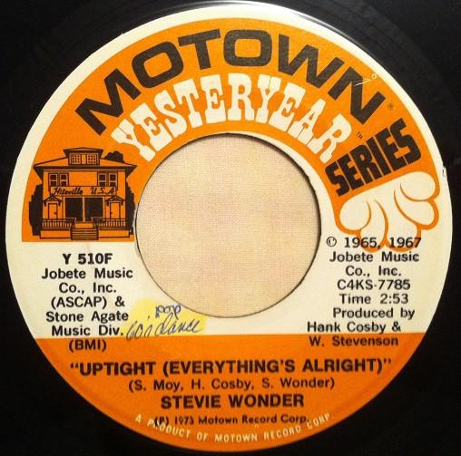 Stevie Wonder - Uptight (Everything's Alright) / Castles In The Sand