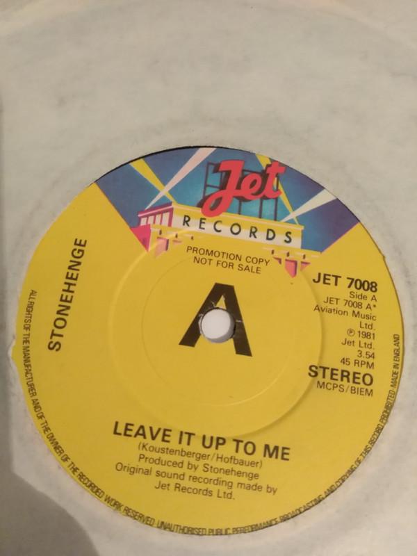 Stonehenge (8) - Leave It Up To Me