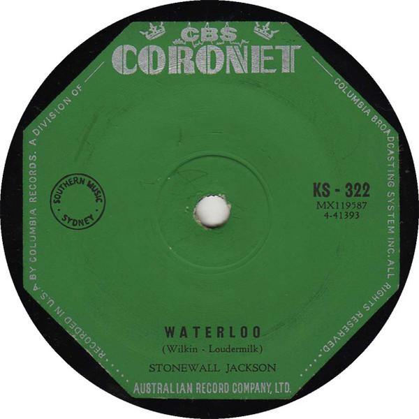 Stonewall Jackson - Waterloo