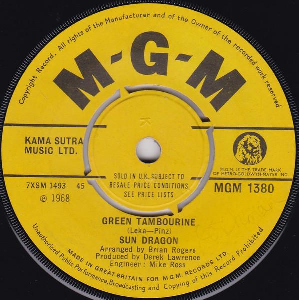 Sun Dragon - Green Tambourine
