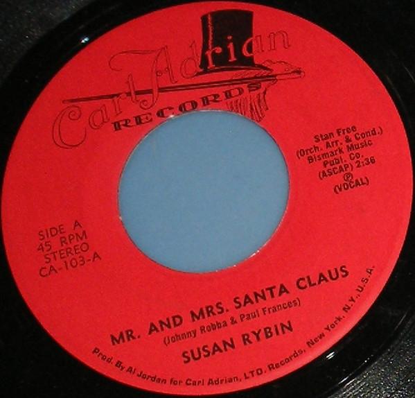 Susan Rybin - Mr. And Mrs. Santa Claus