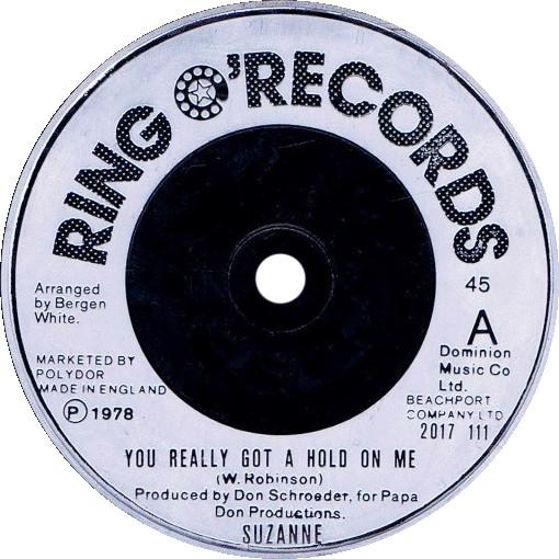 Suzanne Lynch - You Really Got A Hold On Me
