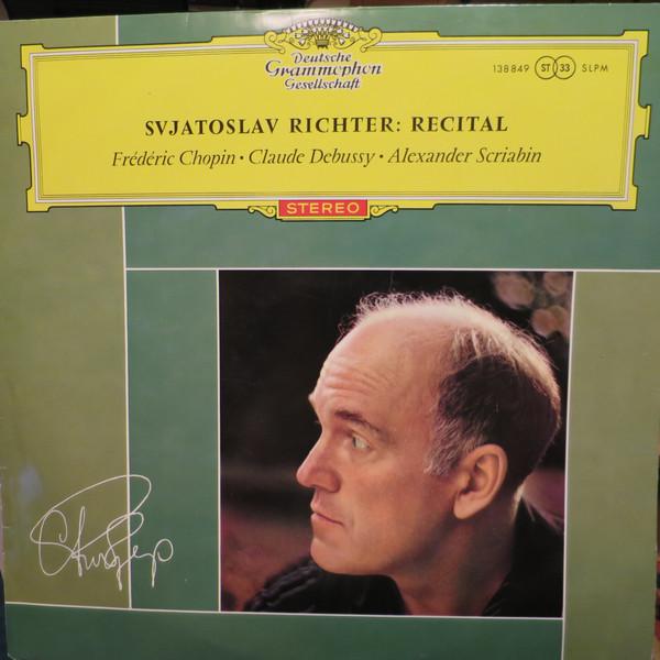 Sviatoslav Richter, Claude Debussy, Frédéric Chopin, Alexander Scriabine - Recital