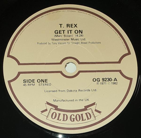 T. Rex - Get It On / Jeepster
