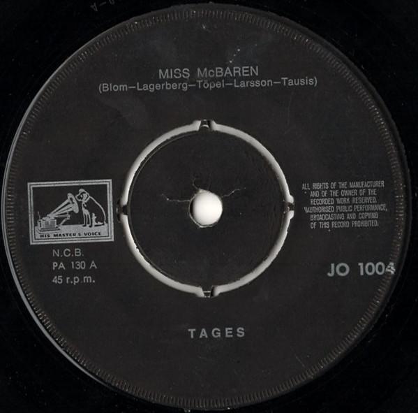 Tages - Miss McBaren