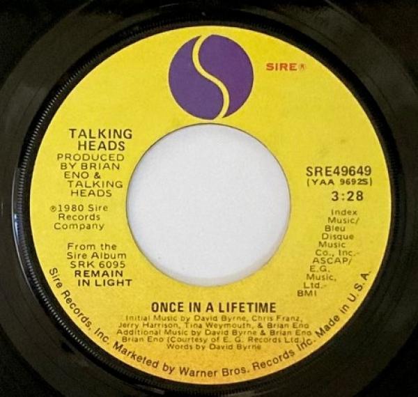 Talking Heads - Once In A Lifetime