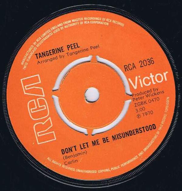 Tangerine Peel - Don't Let Me Be Misunderstood