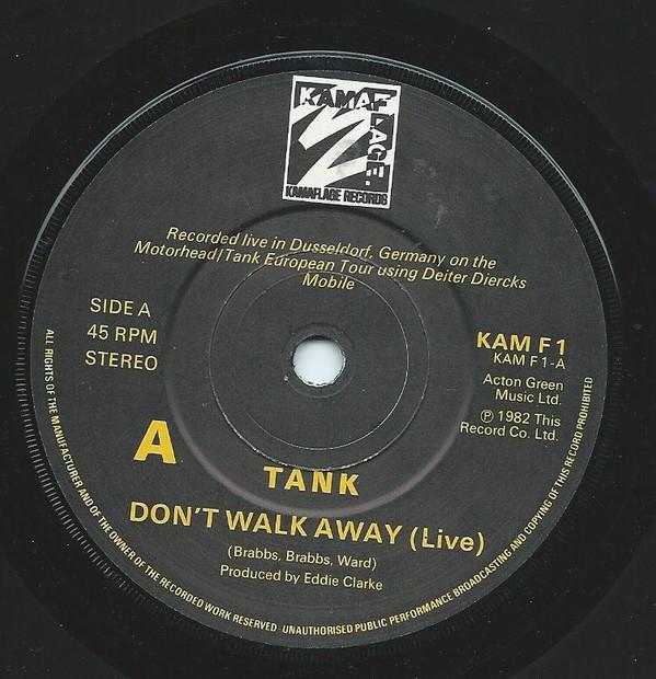 Tank (6) - Don't Walk Away