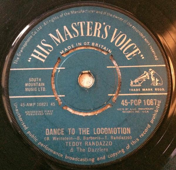 Teddy Randazzo, The Dazzlers (6) - Dance To The Locomotion