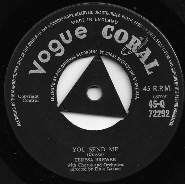 Teresa Brewer - You Send Me