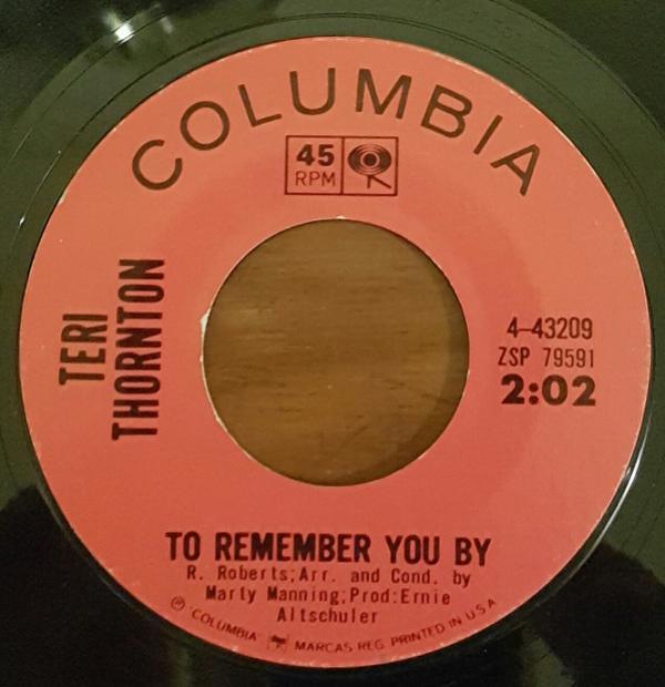 Teri Thornton - To Remember You By