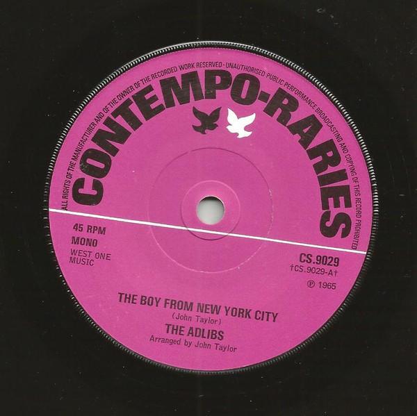 The Ad Libs - The Boy From New York City / Johnny My Boy
