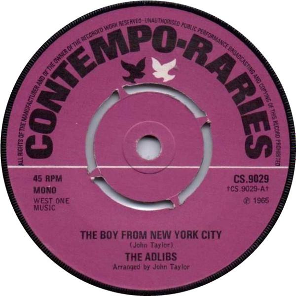 The Ad Libs - The Boy From New York City / Johnny My Boy