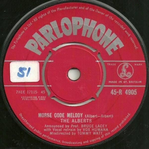 The Alberts - Morse Code Melody / Sleepy Valley