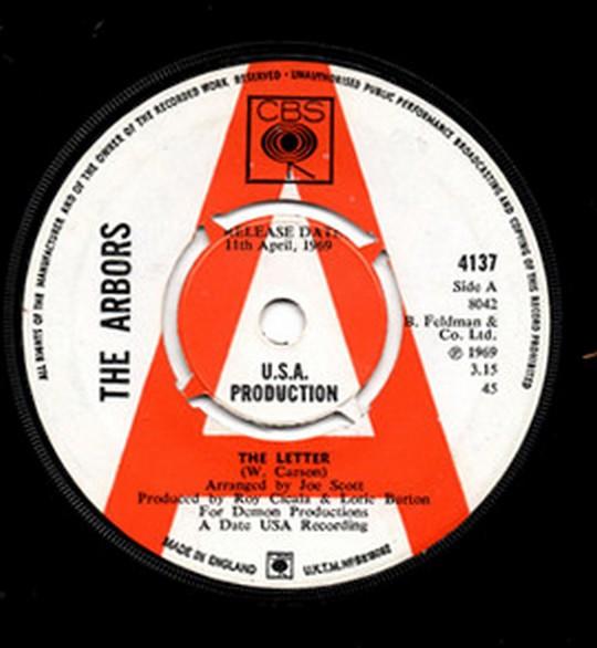 The Arbors - The Letter