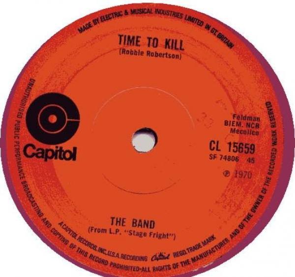 The Band - Time To Kill