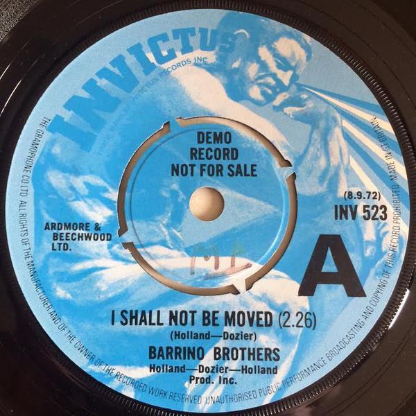 The Barrino Brothers - I Shall Not Be Moved
