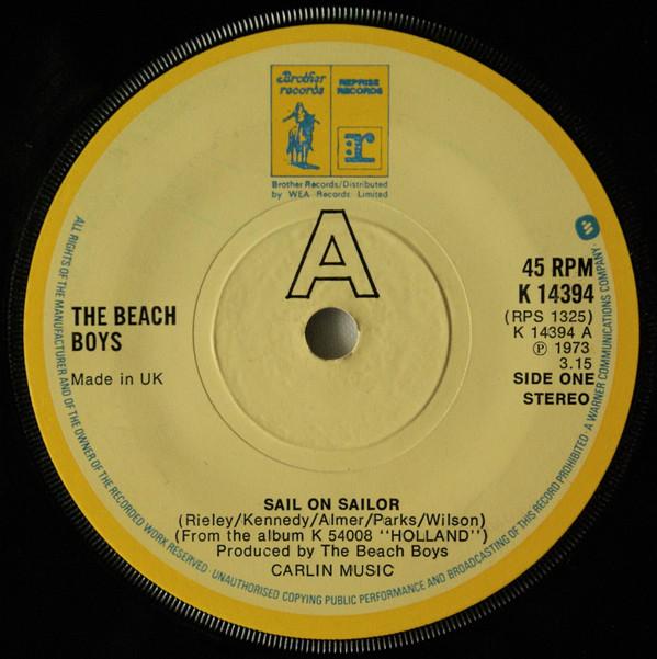 The Beach Boys - Sail On Sailor