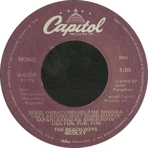 The Beach Boys - The Beach Boys Medley
