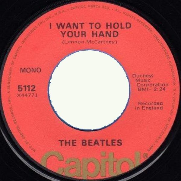 The Beatles - I Want To Hold Your Hand / I Saw Her Standing There