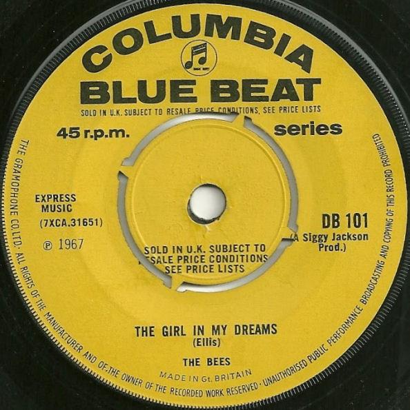 The Bees (5) - Jesse James Rides Again / The Girl In My Dreams