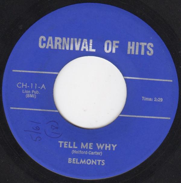 The Belmonts - Tell Me Why