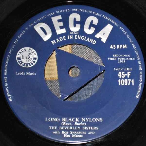 The Beverley Sisters, Bob Sharples And His Music - Long Black Nylons