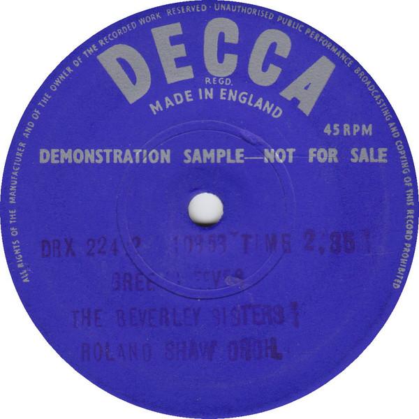 The Beverley Sisters - Greensleeves