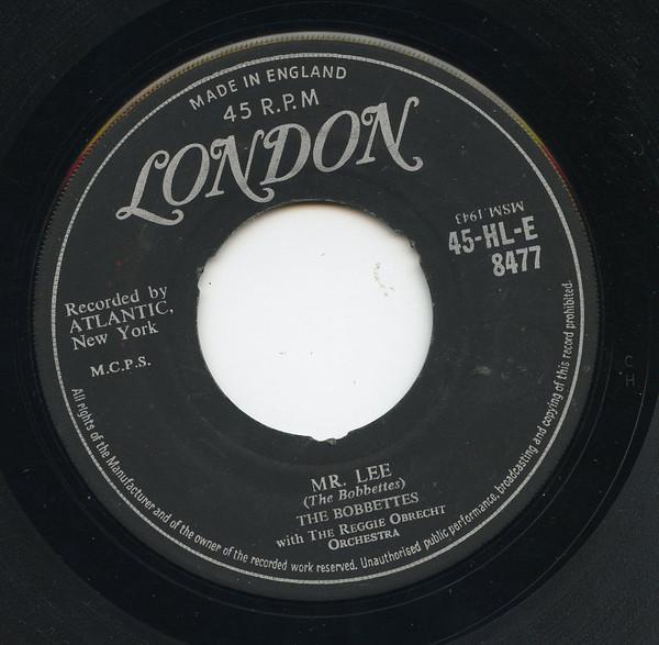 The Bobbettes - Mr. Lee