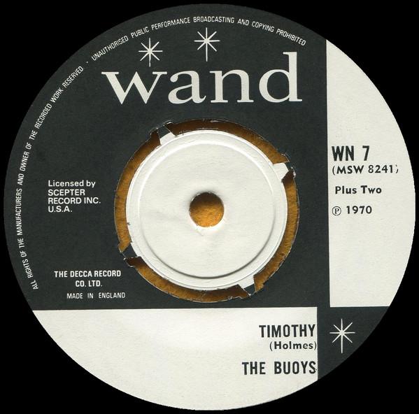 The Buoys - Timothy