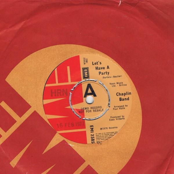 The Chaplin Band - Let's Have A Party