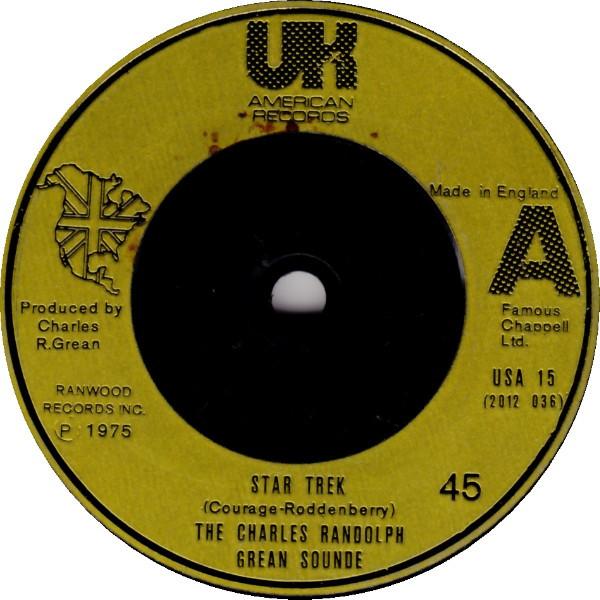 The Charles Randolph Grean Sound - Star Trek / Love Theme From "Hustle"