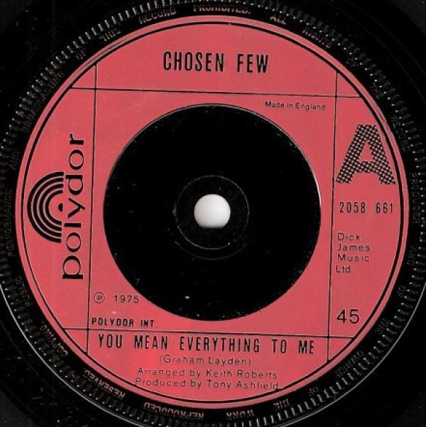 The Chosen Few - You Mean Everything To Me