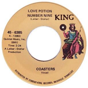 The Coasters - Love Potion Number Nine / D. W. Washburn