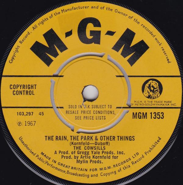 The Cowsills - The Rain, The Park & Other Things
