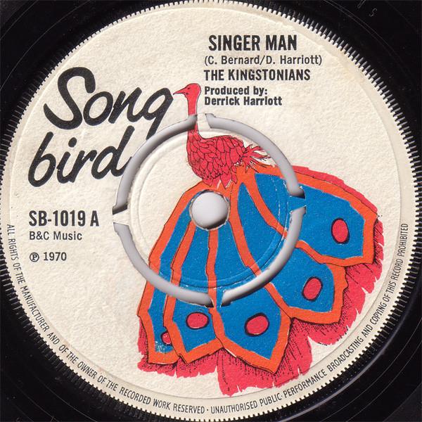 The Crystalites, The Kingstonians - Singer Man / Singer Man Version 2