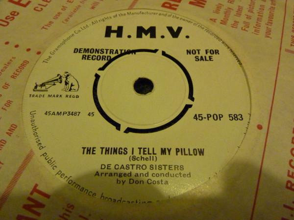 The De Castro Sisters - The Things I Tell My Pillow
