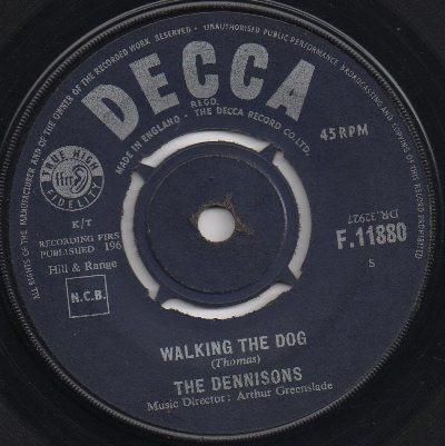 The Dennisons - Walking The Dog