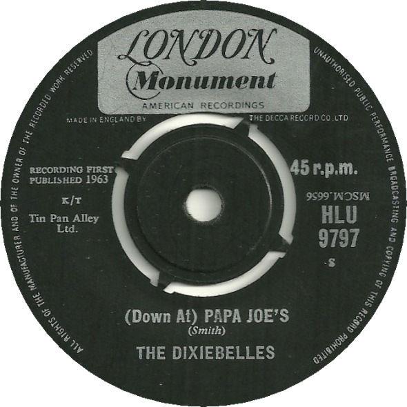 The Dixiebelles - (Down At) Papa Joe's