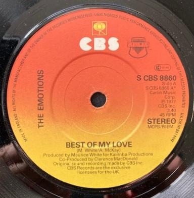 The Emotions - Best Of My Love / I Don't Wanna Lose Your Love