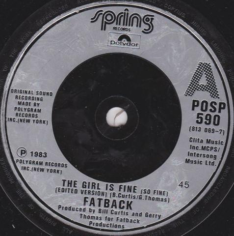 The Fatback Band - The Girl Is Fine (So Fine)