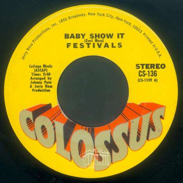 The Festivals - Baby Show It